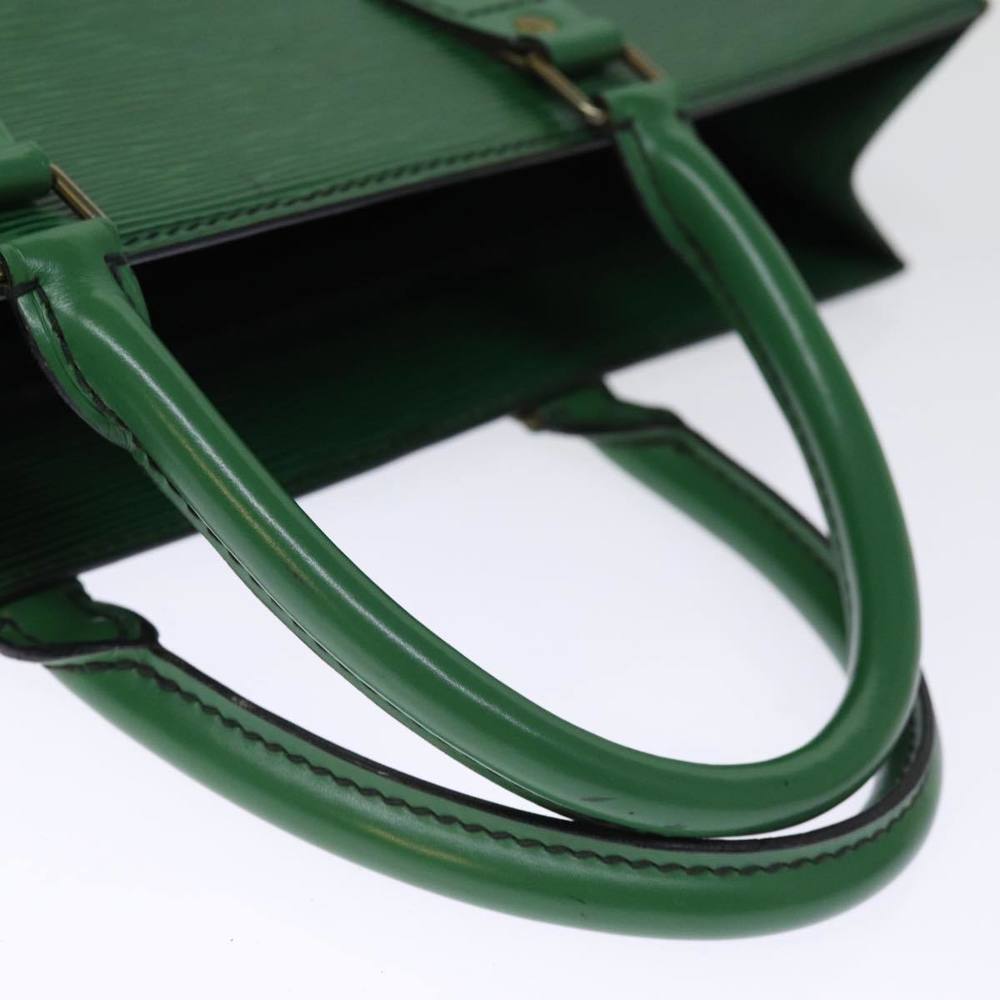 LOUIS VUITTON Epi Sac Plat Hand Bag Green M59084 LV Auth 75274 - Picture 9 of 16